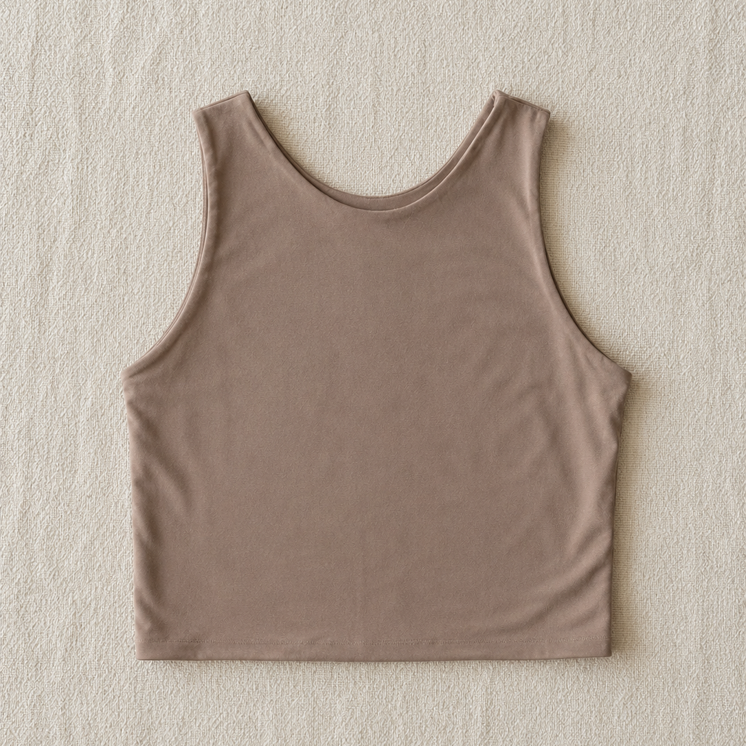 Beige Tank Top