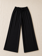 Black Drawstring Trousers