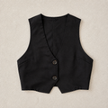 Midnight Black Waist Coat
