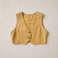 Mustard Yellow Waist Coat