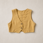 Mustard Yellow Waist Coat