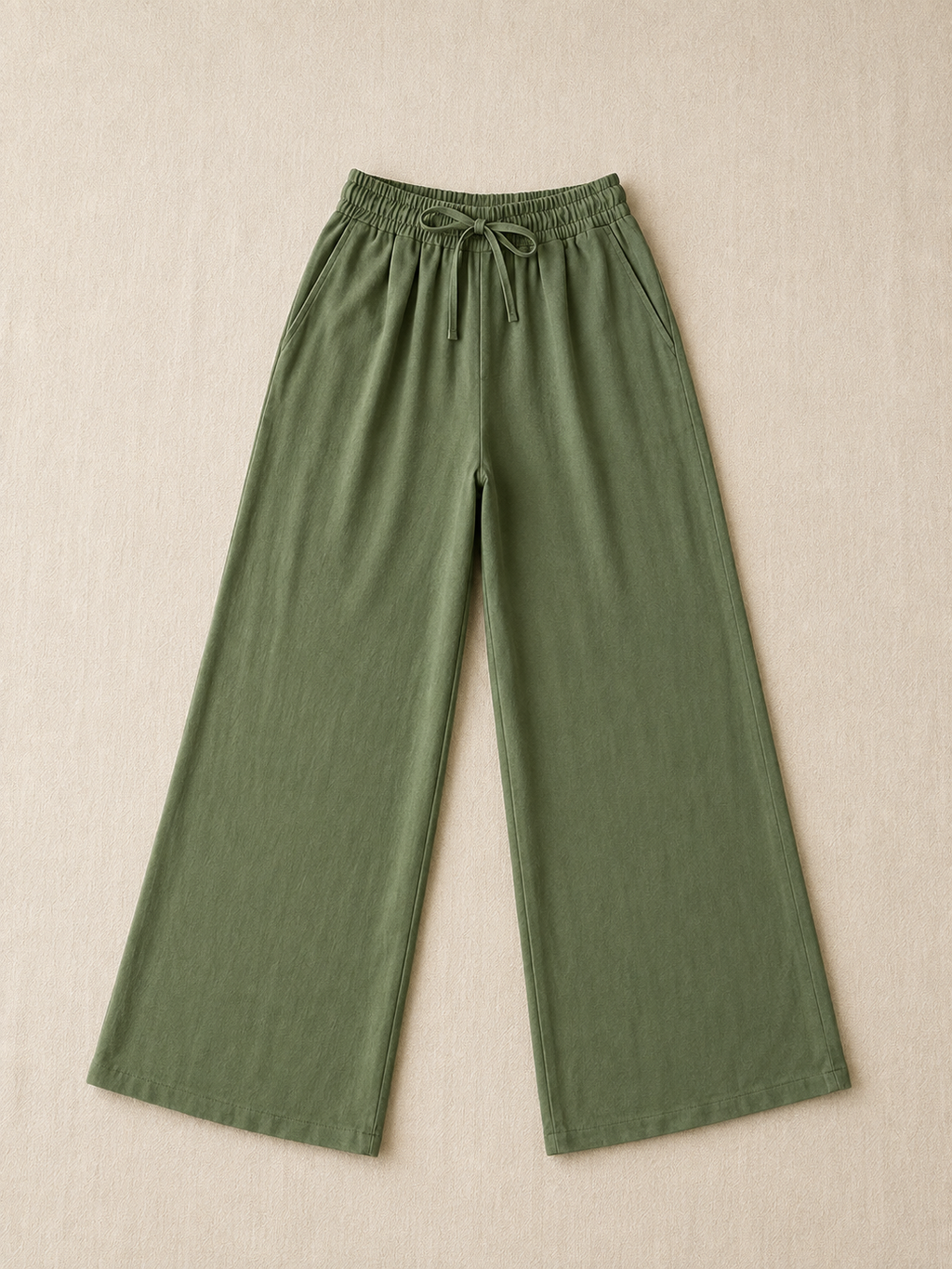 Sage Drawstring Trousers